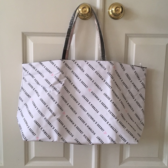 Victoria’s Secret large canvas tote bag purse NWT! - Picture 8 of 8